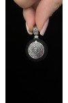 Silver pendant amulet "Hall Of The Wolf"