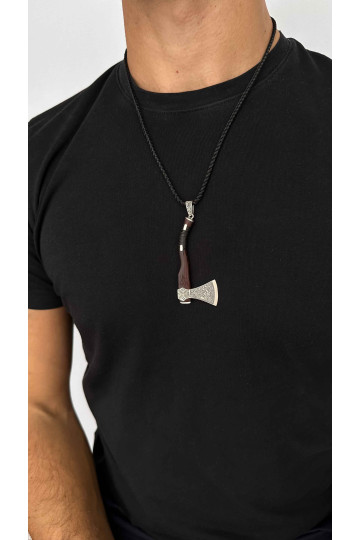 Silver amulet pendant "Axe" 2
