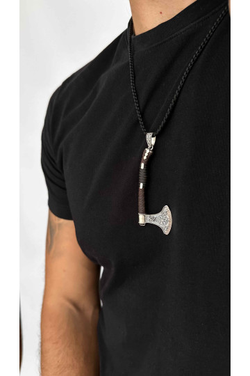 Silver amulet pendant "Axe" 1