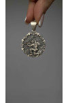Silver pendant-amulet "Ukrainian military"