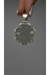 Silver pendant-amulet "Ukrainian military"