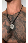 Silver amulet pendant "Archangel Michael"