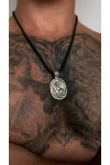 Silver amulet pendant "Archangel Michael"