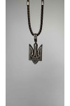 Srebrny naszyjnik-amulet"Herb"