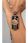 Złoty naszyjnik-amulet"kozak"