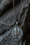 Colgante de plata"monje"