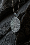 Colgante de plata"monje"