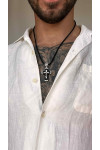 Orthodox Silver Cross