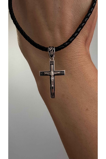 Orthodox Silver Cross 1056