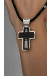 Orthodox Silver Cross 1053
