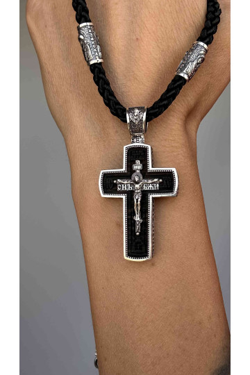 Orthodox Silver Cross 1045