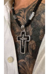 Orthodox Silver Cross 1045
