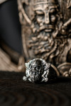 Ring with the image of a "Viking"