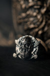 Ring with the image of a "Viking"