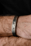 Exclusive silver bracelet