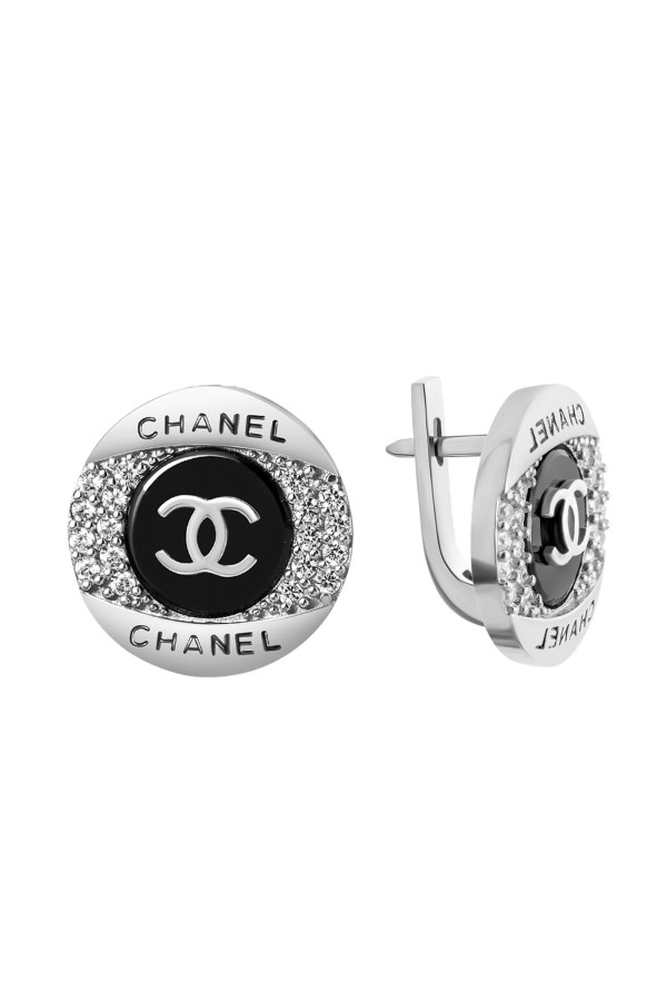 Silver earrings S-246-01-On18-E