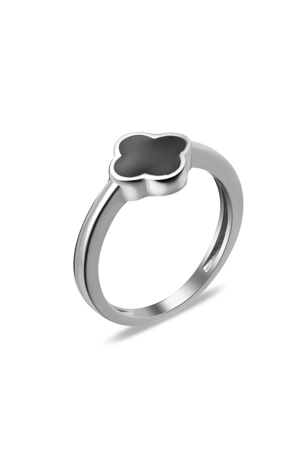 Серебряное кольцо S-263-Em18-R