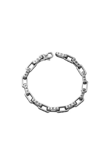 Серебряный браслет S-531-Em18-B